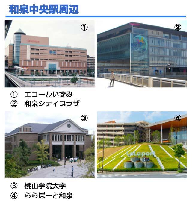 堺市南区、泉北ニュータウンご紹介 和泉中央